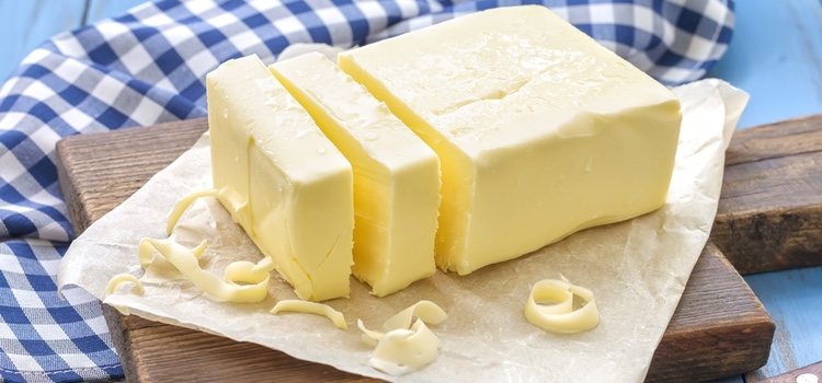 La mantequilla era utilizada como lubricante