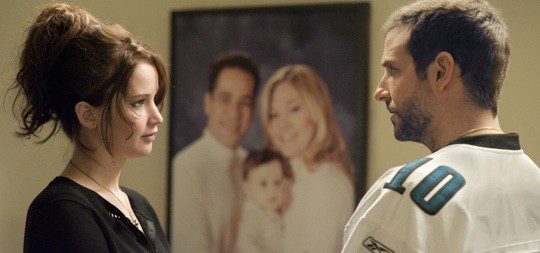 Jennifer Lawrence y Bradley Cooper en 'El lado bueno de las cosas'